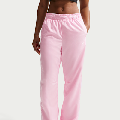 Pants de tiro medio con dobladillo abierto para mujer Nike Sportswear Classic