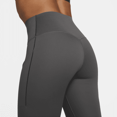 Leggings de 7/8 de tiro alto y sujeción media con bolsillos para mujer Nike Universa