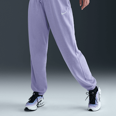 Nike Sportswear Phoenix Fleece Pants de entrenamiento de French Terry oversized de tiro alto para mujer