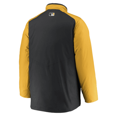 Chamarra de cierre completo para hombre Nike Dugout (MLB Pittsburgh Pirates)