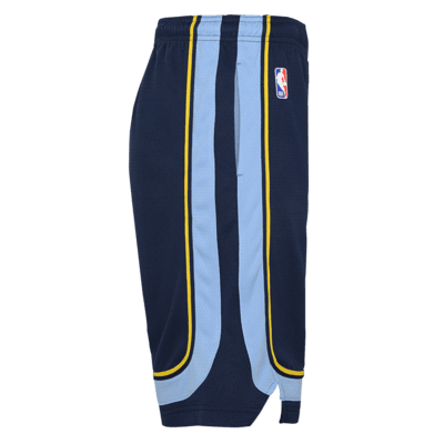 Shorts Nike Dri-FIT Swingman de la NBA para niños talla grande Memphis Grizzlies Icon Edition