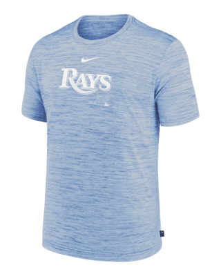 Мужская футболка Tampa Bay Rays Authentic Collection Practice Velocity Nike Dri-FIT MLB