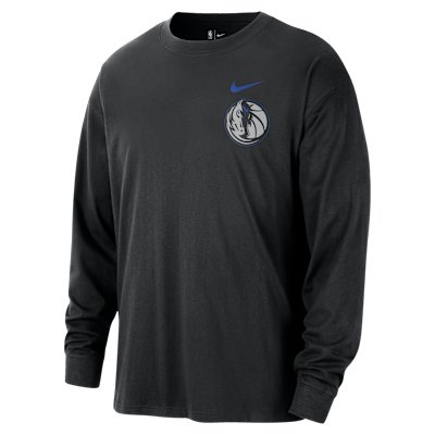 Dallas Mavericks Essential City Edition Men's Nike NBA Long-Sleeve T-Shirt