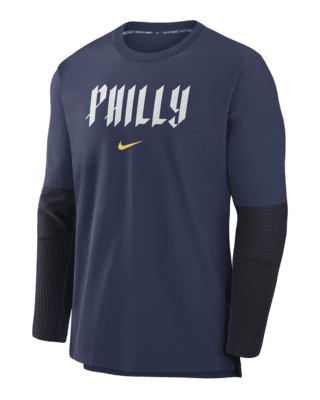 Мужская куртка Philadelphia Phillies Authentic Collection City Connect Player Nike Dri-FIT MLB Pullover