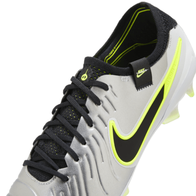 Nike Tiempo Legend 10 Elite Düşük Bilekli Kuru Çim Zemin Kramponu