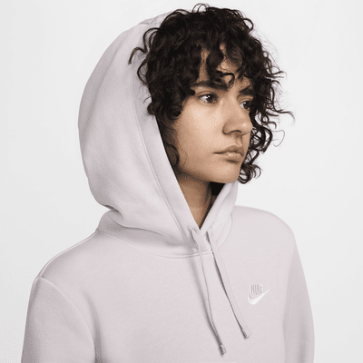 Sudadera con gorro sin cierre para mujer Nike Sportswear Club Fleece