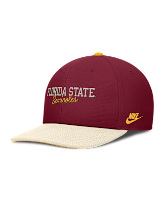 Мужские  Florida State Legacy Script Nike Dri-FIT College Adjustable Hat