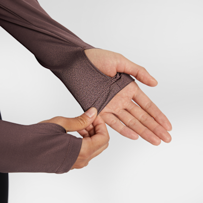 ナイキ スウィフト ウィメンズ Dri-FIT フルジップ ミッドレイヤー ランニングトップ