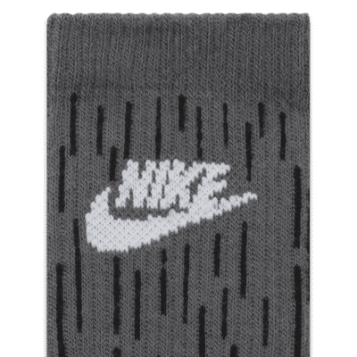 Nike Camo Dri-FIT Crew Socks (3 Pairs) Little Kids' Socks