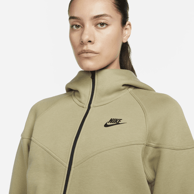 Sweat à capuche et zip Nike Sportswear Tech Fleece Windrunner pour femme