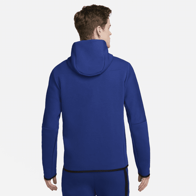 Hollanda Tech Fleece Windrunner Nike Tam Boy Fermuarlı Erkek Kapüşonlu Futbol Üstü