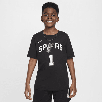 Victor Wembanyama San Antonio Spurs Essential Nike NBA-shirt voor kids