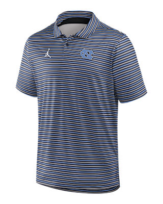 Мужские  North Carolina Tour Stripe Jordan Brand Dri-FIT College Polo