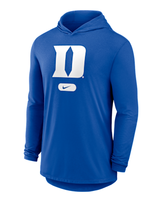 Мужская футболка Duke Nike Dri-FIT College Long-Sleeve Hooded