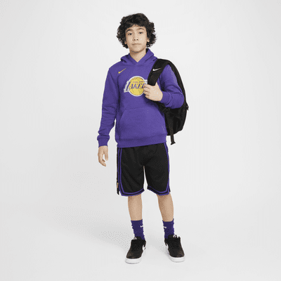 Los Angeles Lakers Club Older Kids' Nike NBA Fleece Pullover Hoodie