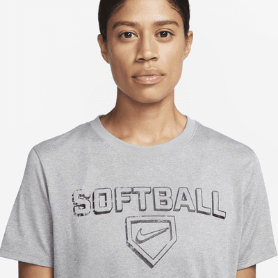 Playera de softball para mujer Nike Dri-FIT