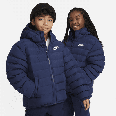 Nike Sportswear Lightweight Synthetic Fill Older Kids' Loose Hooded Jacket