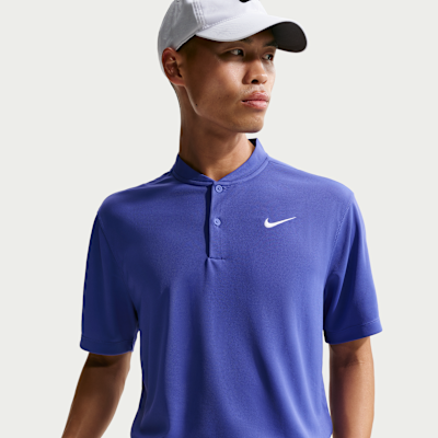 Polo de cuello en v de tenis para hombre NikeCourt Dri-FIT