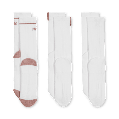 Nike Everyday Plus Cushioned Crew Çoraplar (3 Çift)