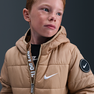 Chamarra para niños talla pequeña Nike Midweight Fill Jacket