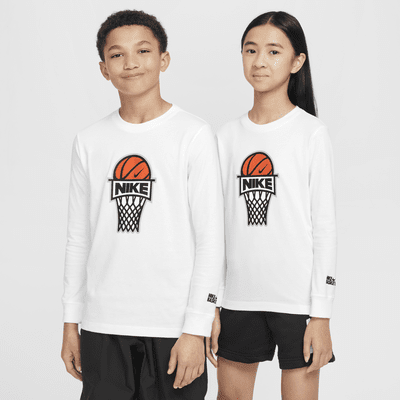 Nike Sportswear Big Kids' Long-Sleeve T-Shirt