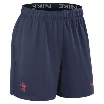 Houston Astros Authentic Collection Practice Women's Nike Dri-FIT MLB Shorts