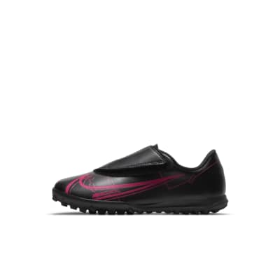 black and red nike football boots