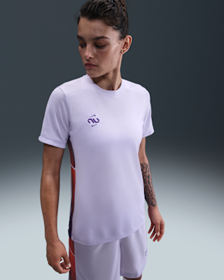 Женские шорты Nike United Academy Dri-FIT Soccer Short-Sleeve Top