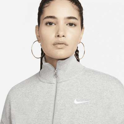 Nike Sportswear Phoenix Fleece Women's Oversized 1/2-Zip Crop ...