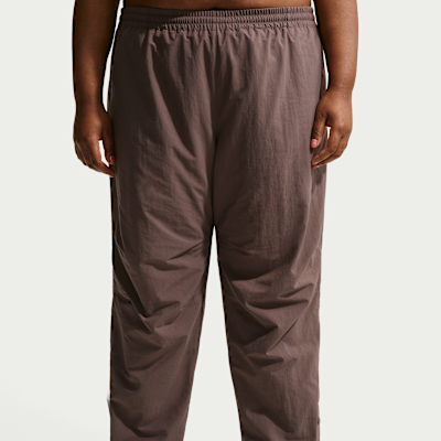 Pants de tejido Woven de tiro alto oversized para mujer Nike Sportswear (talla grande)