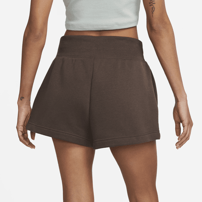 Shorts de ajuste holgado y tiro alto para mujer Nike Sportswear Phoenix Fleece