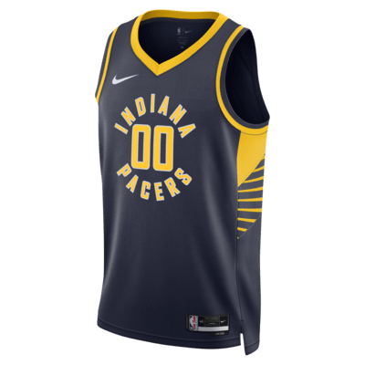 Jersey Nike Dri-FIT de la NBA Swingman para hombre Indiana Pacers Icon Edition 2022/23