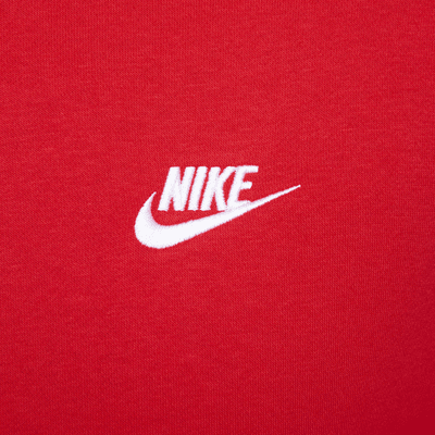 Sudadera con gorro de cierre completo para hombre Nike Sportswear Club Fleece