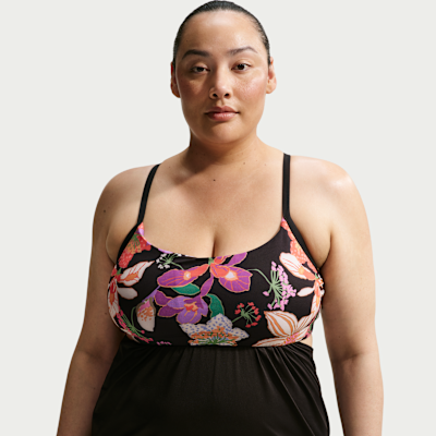 Nike Swim Women's Layered Tankini (Plus Size)