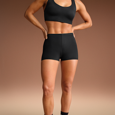 Shorts de tiro medio de 5 cm con cordón de ajuste para mujer NikeSKIMS Shine