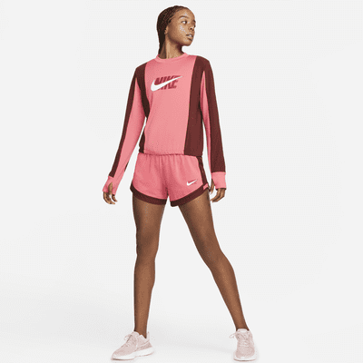 Prenda de capa media de running para mujer Nike Dri-FIT Icon Clash