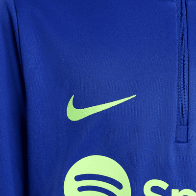 FC Barcelona Academy Pro Nike Dri-FIT fotballtreningsoverdel til store barn