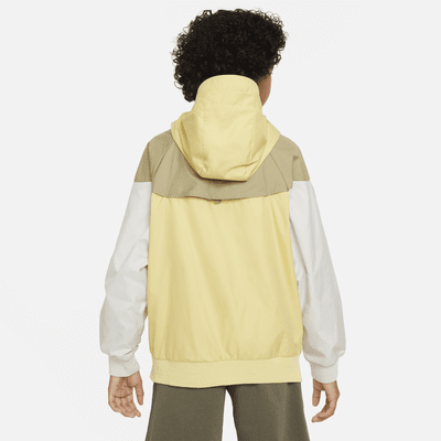 Nike Sportswear Windrunner Big Kids' (Boys') Loose Hip-Length Hooded Jacket