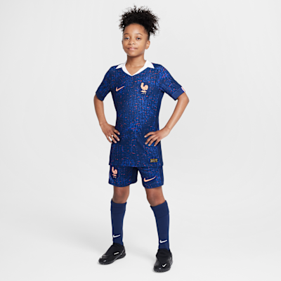 FFF 2025/26 Stadium Home Older Kids' Nike Dri-FIT Football Replica Shorts