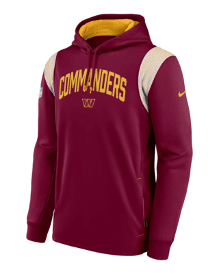 Nike Athletic (NFL Washington Commanders) Men's Sleeveless Pullover Hoodie.  Nike.com