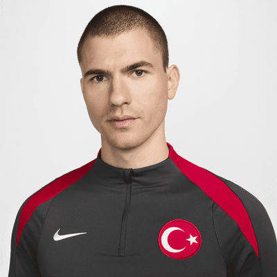 Türkei Strike Nike Dri-FIT Fußball-Drill-Oberteil für Herren