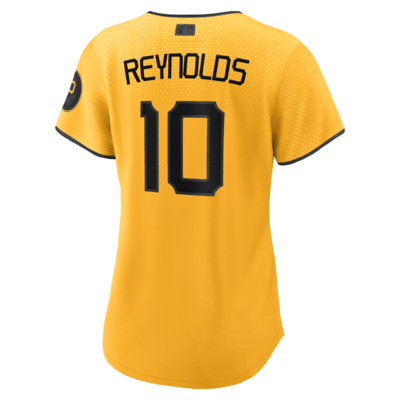 MLB Pittsburgh Pirates City Connect (Bryan Reynolds) Women's Replica ...