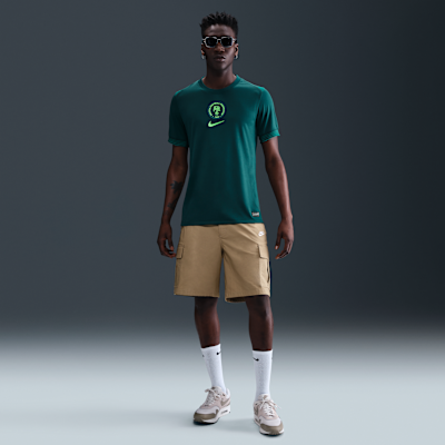 Męska koszulka piłkarska Nike Dri-FIT Nigeria Stadium 2025 (drużyna kobiet) (wersja domowa) – replika