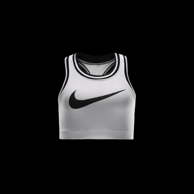 Brassière de sport rembourrée à maintien léger en jersey Nike pour femme