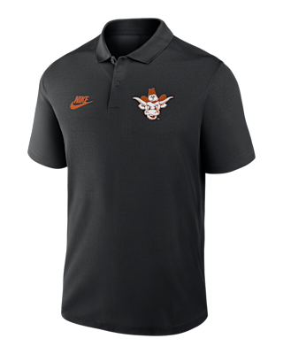 Мужские  Texas Primetime Victory Legacy Vault Logo Nike Dri-FIT College Polo