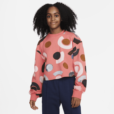 Nike Sportswear Older Kids' (Girls') Long-Sleeve Crop Top. Nike UK