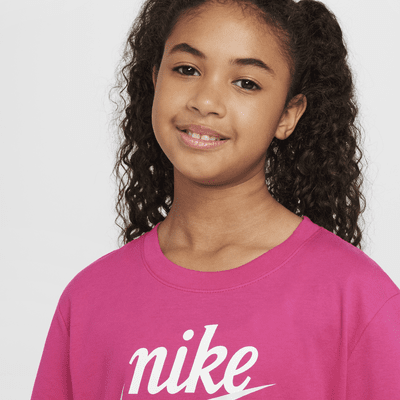 Playera para niña talla grande Nike Sportswear