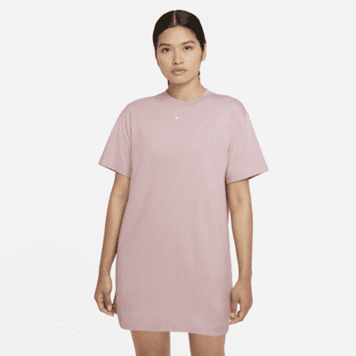 all white nike dress