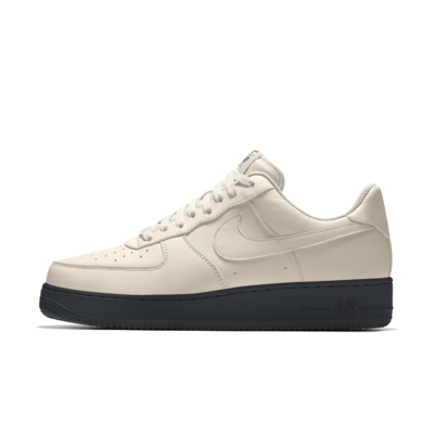 фото Кроссовки с индивидуальным дизайном nike air force 1 low by you - кремовый