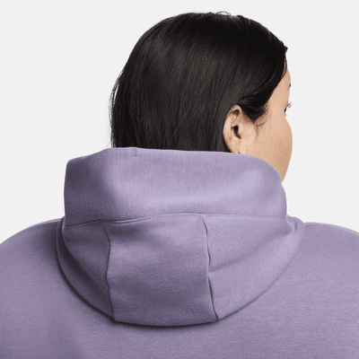 Sudadera con gorro sin cierre oversized de tejido Fleece para mujer Nike Sportswear Phoenix (talla grande)